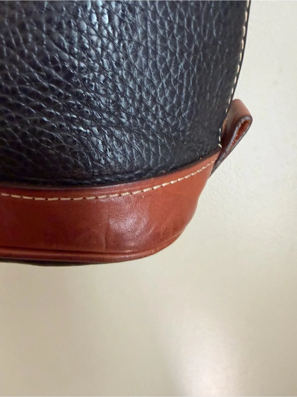 Dooney & Bourke Zip Zip Satchel Black Pebble Grain Leather Satchel Purse Handbag